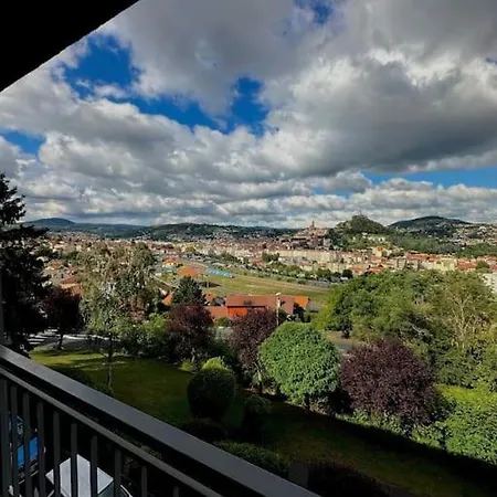 T3 64m2 Avec Balcon, Vue Sur Le Centre Historique, Wi-fi Et Parking Gratuit Le Puy-en-Velay